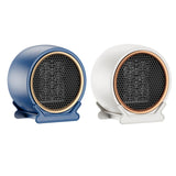 Maxbell Portable Electric Heater One Key Control for Indoor Use Bedroom Small Space White