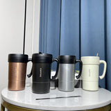 Maxbell Maxbell Portable Vacuum Cup Water Bottle Practical Gifts for Holiday Dormitory White