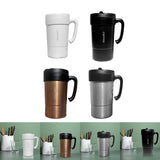Maxbell Maxbell Portable Vacuum Cup Water Bottle Practical Gifts for Holiday Dormitory White