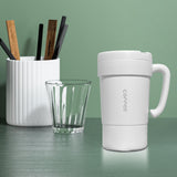 Maxbell Maxbell Portable Vacuum Cup Water Bottle Practical Gifts for Holiday Dormitory White