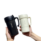 Maxbell Maxbell Portable Vacuum Cup Water Bottle Practical Gifts for Holiday Dormitory Black