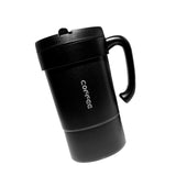 Maxbell Maxbell Portable Vacuum Cup Water Bottle Practical Gifts for Holiday Dormitory Black