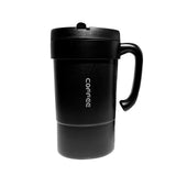 Maxbell Maxbell Portable Vacuum Cup Water Bottle Practical Gifts for Holiday Dormitory Black