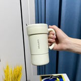 Maxbell Maxbell Portable Vacuum Cup Water Bottle Practical Gifts for Holiday Dormitory Argent