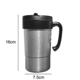 Maxbell Maxbell Portable Vacuum Cup Water Bottle Practical Gifts for Holiday Dormitory Argent
