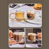 Maxbell Maxbell Coffee Mug 250ml Latte Mug Heat Resistant Drinkware for Kitchen Style A