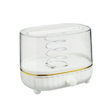 Maxbell Maxbell Tissue Box Cover Napkin Dispenser Transparent for Living Room Durable Modern White