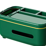 Maxbell Maxbell Facial Tissue Storage Box Napkin Holder Desk Organizer Green