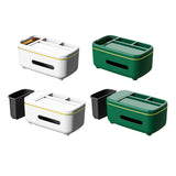 Maxbell Maxbell Facial Tissue Storage Box Napkin Holder Desk Organizer Green