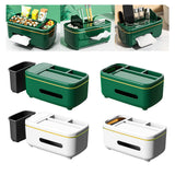 Maxbell Maxbell Facial Tissue Storage Box Napkin Holder Desk Organizer Green
