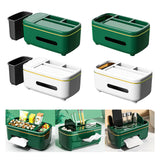 Maxbell Maxbell Facial Tissue Storage Box Napkin Holder Desk Organizer Green