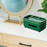 Maxbell Maxbell Facial Tissue Storage Box Napkin Holder Desk Organizer Green