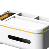 Maxbell Maxbell Facial Tissue Storage Box Napkin Holder Desk Organizer White