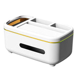 Maxbell Maxbell Facial Tissue Storage Box Napkin Holder Desk Organizer White