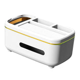 Maxbell Maxbell Facial Tissue Storage Box Napkin Holder Desk Organizer White