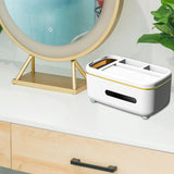 Maxbell Maxbell Facial Tissue Storage Box Napkin Holder Desk Organizer White
