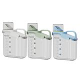 Maxbell Cereal Storage Container Food Dispenser Pour for Pantry Baking Supply White