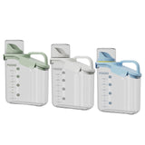 Maxbell Cereal Storage Container Food Dispenser Pour for Pantry Baking Supply White