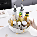 Maxbell Maxbell Rotatable Turntable Organizer Seasoning Holder for Kitchen Countertop Closet