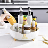 Maxbell Maxbell Rotatable Turntable Organizer Seasoning Holder for Kitchen Countertop Closet