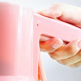 Maxbell Maxbell Flour Sieve Ergonomical Handle Cooking Baking Tool for Baking Cooking Pastry Pink