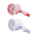 Maxbell Maxbell Flour Sieve Ergonomical Handle Cooking Baking Tool for Baking Cooking Pastry Pink