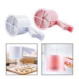 Maxbell Maxbell Flour Sieve Ergonomical Handle Cooking Baking Tool for Baking Cooking Pastry Pink