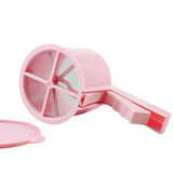 Maxbell Maxbell Flour Sieve Ergonomical Handle Cooking Baking Tool for Baking Cooking Pastry Pink