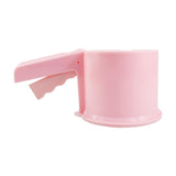 Maxbell Maxbell Flour Sieve Ergonomical Handle Cooking Baking Tool for Baking Cooking Pastry Pink