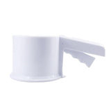 Maxbell Maxbell Flour Sieve Ergonomical Handle Cooking Baking Tool for Baking Cooking Pastry White