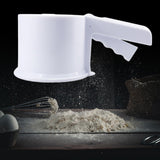 Maxbell Maxbell Flour Sieve Ergonomical Handle Cooking Baking Tool for Baking Cooking Pastry White
