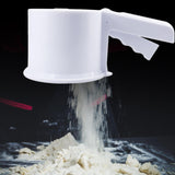 Maxbell Maxbell Flour Sieve Ergonomical Handle Cooking Baking Tool for Baking Cooking Pastry White