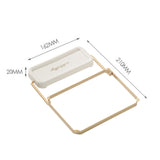 Maxbell Maxbell Garbage Storage Filter Mesh Bag Stand Foldable food Scraps White