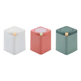 Maxbell Maxbell Desktop Waste Garbage Bin Durable Portable Waste Basket for Kitchen Bedroom White