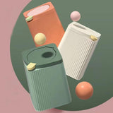 Maxbell Maxbell Desktop Waste Garbage Bin Durable Portable Waste Basket for Kitchen Bedroom Green