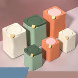 Maxbell Maxbell Desktop Waste Garbage Bin Durable Portable Waste Basket for Kitchen Bedroom Green