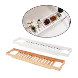 Maxbell Maxbell Bathtub Tray Bath Caddy Tray for Tub Bathroom Gadgets 70cm/27.56inch Wood