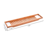 Maxbell Maxbell Bathtub Tray Bath Caddy Tray for Tub Bathroom Gadgets 70cm/27.56inch Wood