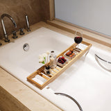 Maxbell Maxbell Bathtub Tray Bath Caddy Tray for Tub Bathroom Gadgets 70cm/27.56inch Wood