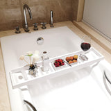 Maxbell Maxbell Bathtub Tray Bath Caddy Tray for Tub Bathroom Gadgets 70cm/27.56inch White