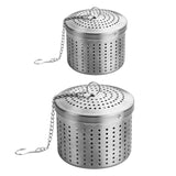 Maxbell Maxbell Stainless Steel Loose Leaf Tea Infuser Filter for Kitchen Restaurant Tools S