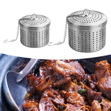 Maxbell Maxbell Stainless Steel Loose Leaf Tea Infuser Filter for Kitchen Restaurant Tools S