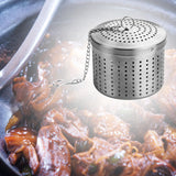 Maxbell Maxbell Stainless Steel Loose Leaf Tea Infuser Filter for Kitchen Restaurant Tools S