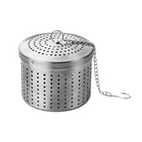 Maxbell Maxbell Stainless Steel Loose Leaf Tea Infuser Filter for Kitchen Restaurant Tools L