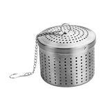 Maxbell Maxbell Stainless Steel Loose Leaf Tea Infuser Filter for Kitchen Restaurant Tools L