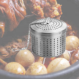 Maxbell Maxbell Stainless Steel Loose Leaf Tea Infuser Filter for Kitchen Restaurant Tools L