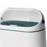 Maxbell Maxbell Multifunctional Desktop Trash Can with Lid for Tabletop Countertop Bedroom white