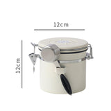 Maxbell Maxbell Multifunctional Household Coffee Bean Sealed Storage Tank for Tea Flour 1.2L