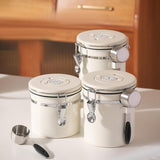 Maxbell Maxbell Multifunctional Household Coffee Bean Sealed Storage Tank for Tea Flour 1.2L
