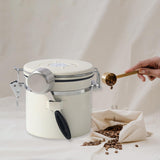 Maxbell Maxbell Multifunctional Household Coffee Bean Sealed Storage Tank for Tea Flour 1.2L